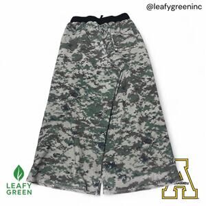 Peace In War Digital Camo Super Baggy French Terry Sweatpants us sz M Ultra Wide